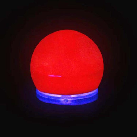 Fairnull 2Pcs Glowing Red Nose Creative Lightweight Plastic Glowing Clown Red Nose Festival Supplies