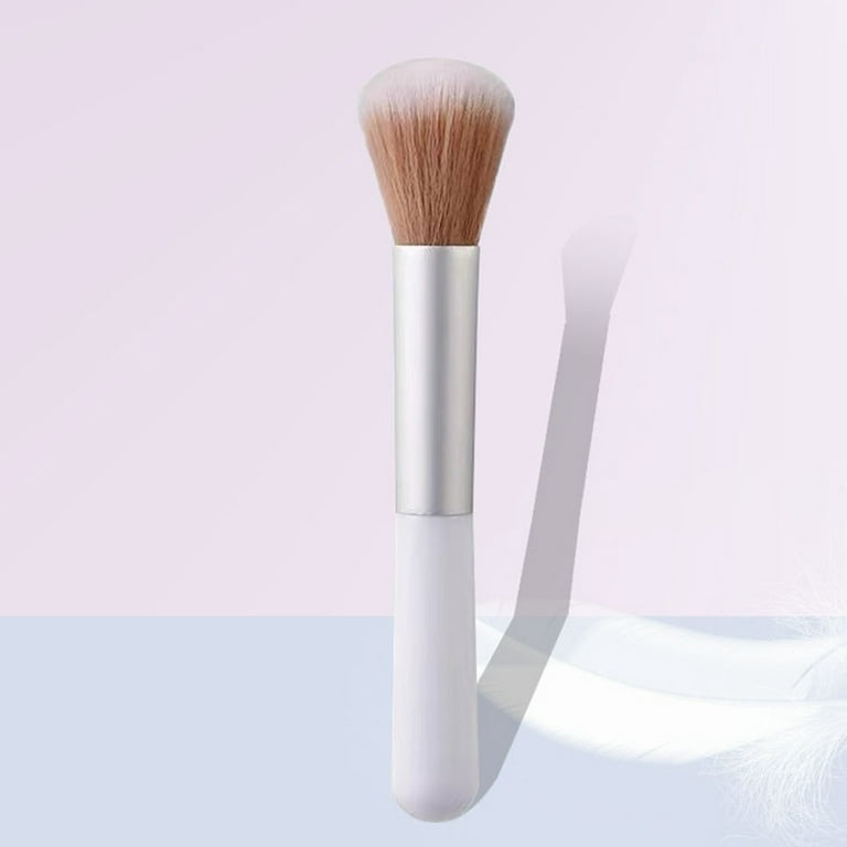 Big Size Powder Makeup Brushes Quick Powder Contour White Handle