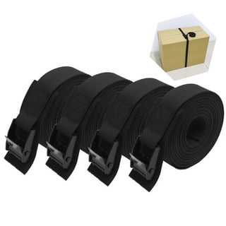 2PCS Lashing Straps with Buckles Adjustable, Up to 600Lbs, Tie Down for  Motorcycle, Cargo, Trucks, Trailer, Luggage