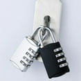thumbnail image 1 of Fairnull 4 Digits Combination Secure Coded Lock Travel Luggage Suitcase Password Padlock, 1 of 8