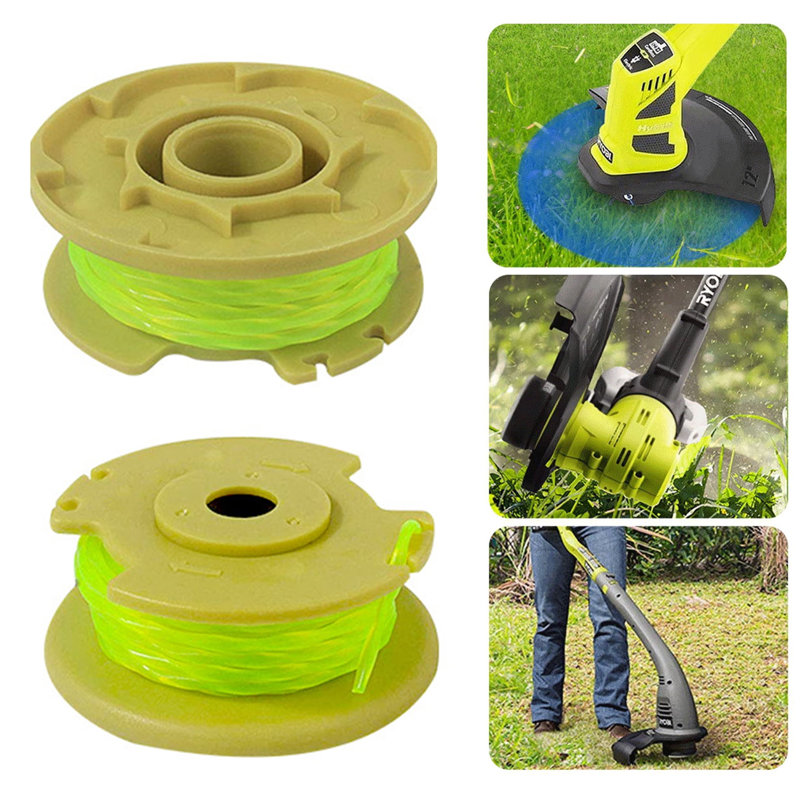 Fairnull 4Pcs Lawn Mower Ropes High strength Anti corrosive Cutting