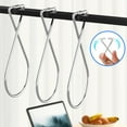thumbnail image 1 of Fairnull 50 Pcs Ceiling Hook Clips Drop Ceiling Hooks Easy Install Grid Ceiling Hanging Hooks Clips Office Home Stores Classroom Wedding Decoration, 1 of 11