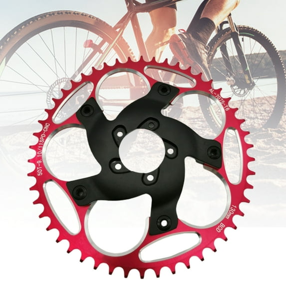 Fairnull 50T/52T/54T/56T/58T/60T Chain Wheel Sprocket Crank for Bafang Motor BBSHD 130BCD
