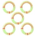 thumbnail image 1 of Fairnull 5Pcs Fluorescent Letters Ignition Lock Cover Engine Keyhole Ring Switch Sticker, 1 of 10