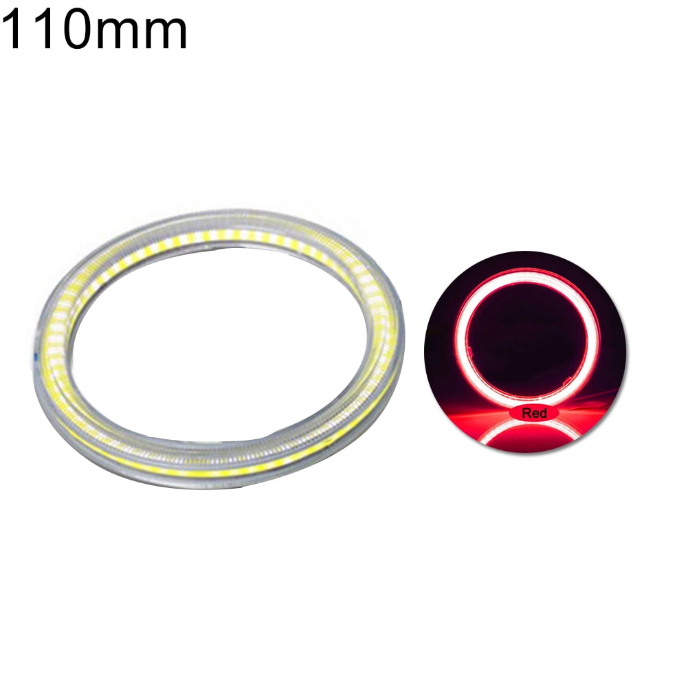 Fairnull 60mm120mm Car Vehicle Universal COB Angel Eye LED Ring Light