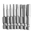 thumbnail image 1 of Fairnull 8Pcs Hexhead Bit Set Quick Change Connect Driver Power Drill Metric Tool, 1 of 9