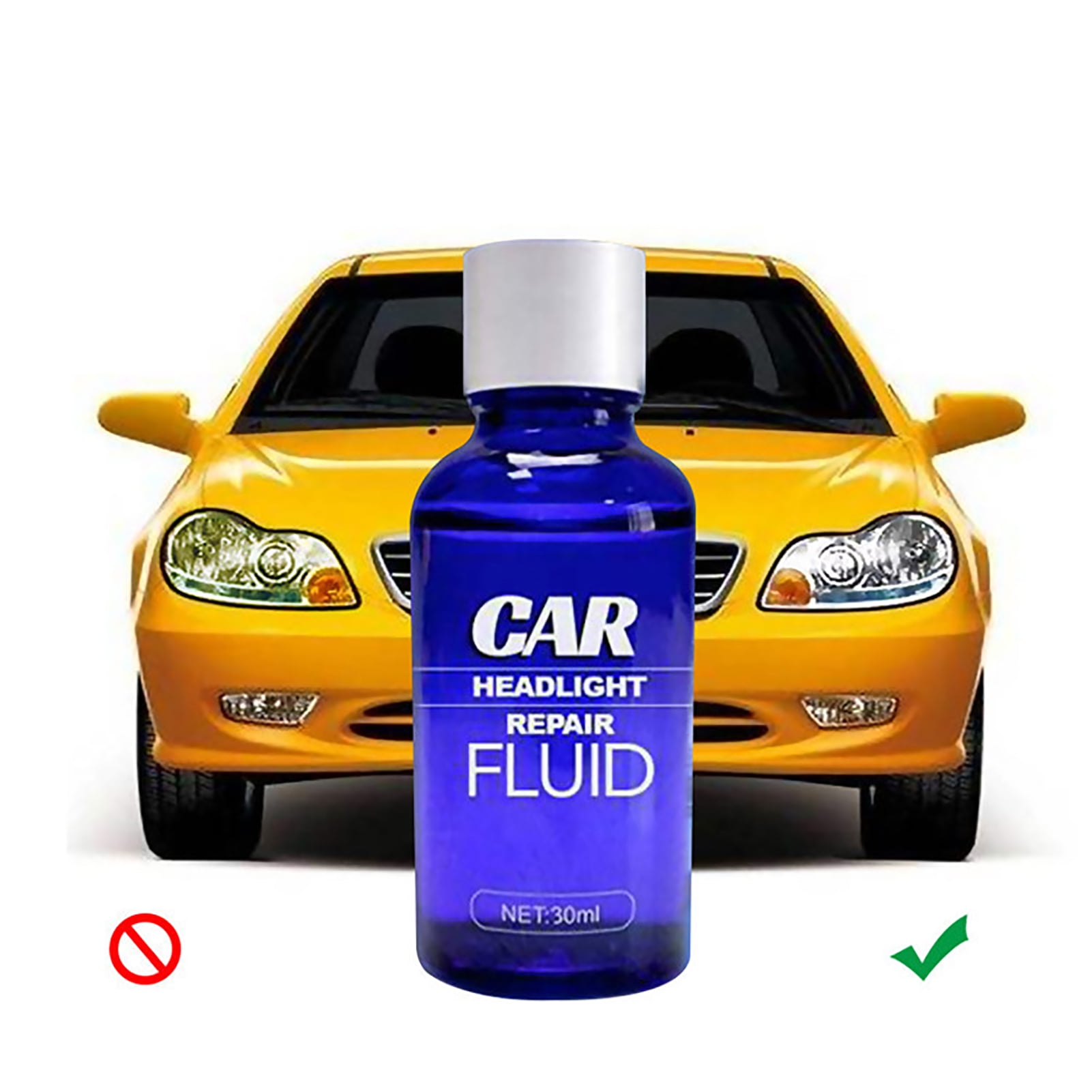 Fairnull Auto Car Headlight Polish Cleaner Renewer Truck Light Lens Restoration Liquid