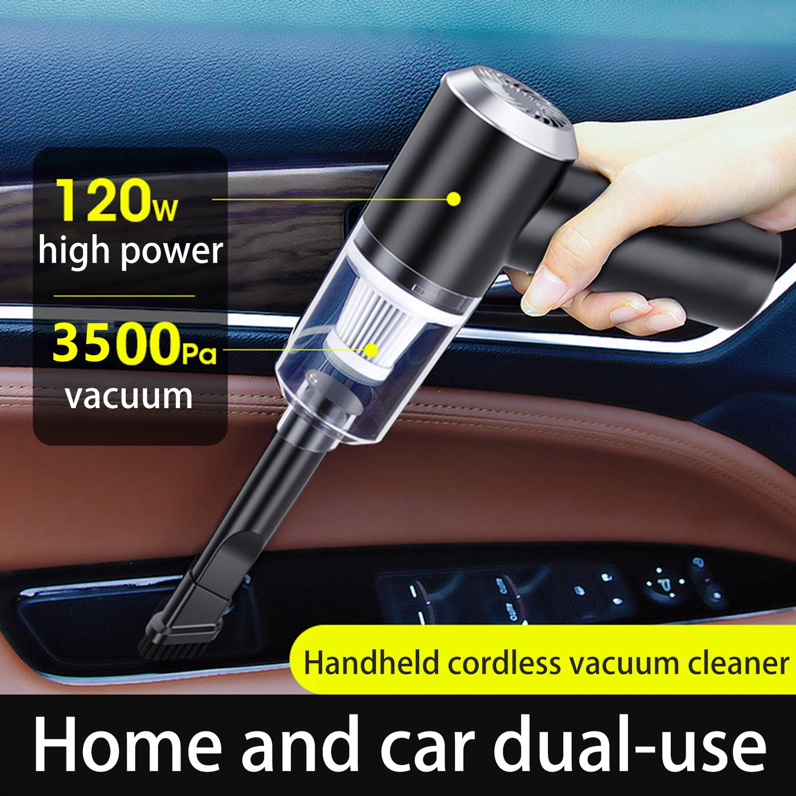 ACEUR Cordless Handheld Vacuum,4000 PA Powerful Rechargeable