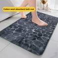 thumbnail image 1 of Fairnull Bathroom Floor Mat Super Soft Wear Resistant Highly Water Absorption Non-Slip Kitchen Rug Entrance Doormat, 1 of 11