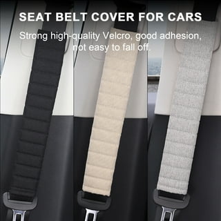 Yirtree 1 Pair Car Seat Belt Pads Seatbelt Protector Soft Comfort Seat Belt  Shoulder Strap Covers Harness Pads Helps Protect Your Neck and Shoulder  Protection Pad Cover 