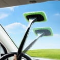 thumbnail image 1 of Fairnull Car Windshield Window Fog Water Dust Remove Clean Cloth Brush Cleaning Tool, 1 of 11