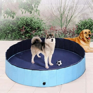 Fairnull Collapsible Pet Bath Swiming Pool Puppy Cats Dogs Bathing Tub Bathtub Washer