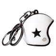 thumbnail image 1 of Fairnull Cute Motorcycle Safety Helmet Shape Keychain Keyring Hanging Pendant Key Holder, 1 of 10