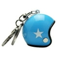 thumbnail image 1 of Fairnull Cute Motorcycle Safety Helmet Shape Keychain Keyring Hanging Pendant Key Holder, 1 of 10