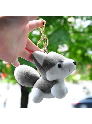 DOWAY Acrylic Dog Keychain Charm, German Shepherd Dog Key Ring Cute  Keychains Car Key Chain for Kids Adults Gift Jewelry