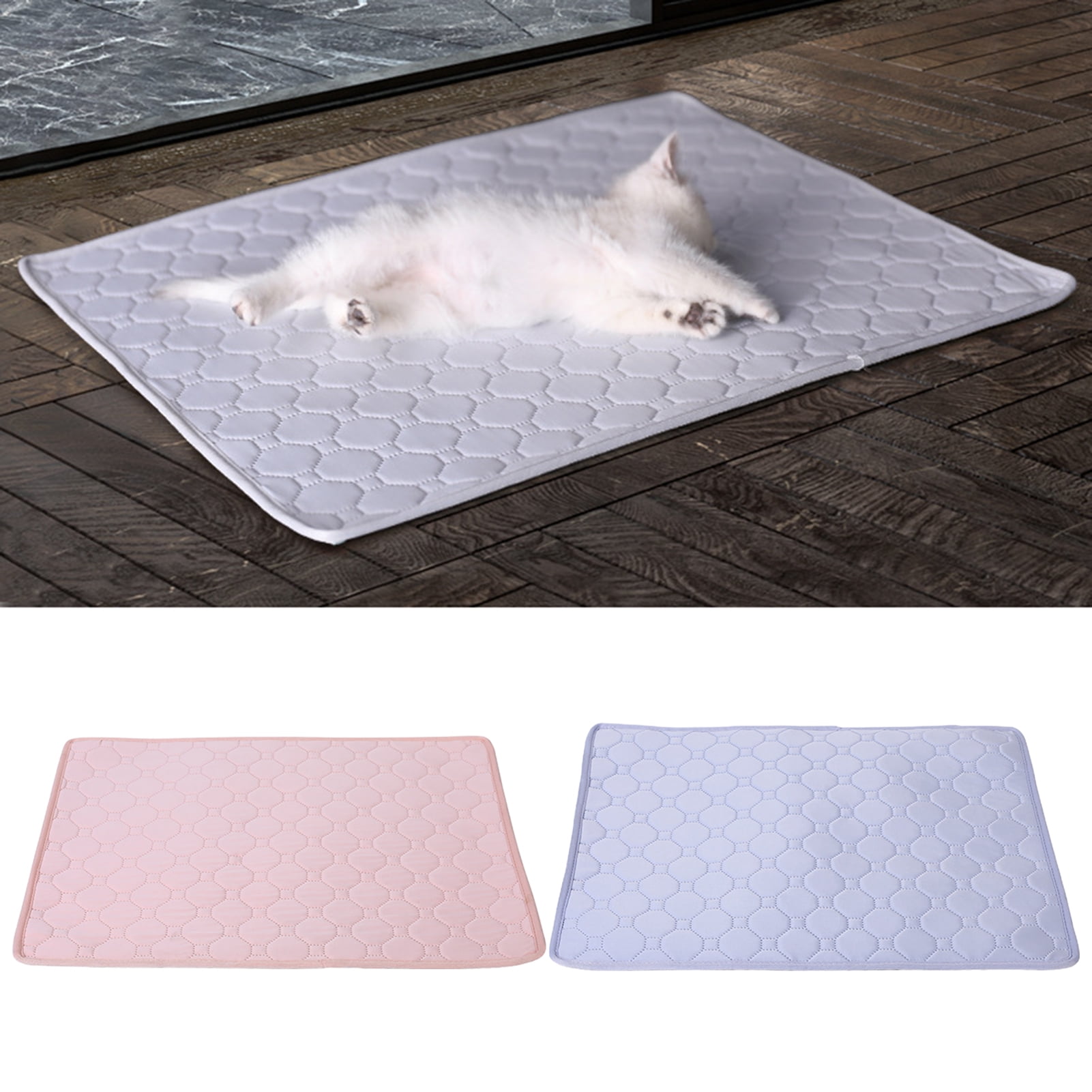 Fairnull Dog Cooling Mat Extra Large Thicken Self-Cooling Pet Pad