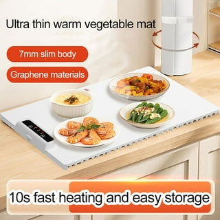 Food and Plate Warming Tray, Electric Food Warming Tray for Buffet Serving  Multifunctional Food Warmer Plate Hot Plate Keeps Food Hot Warming Serving  Tray Restaurants Events Home Dinners - BW201 