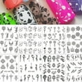 thumbnail image 1 of Fairnull Floral Feather Simple Drawing Women Nail Sticker Decal Beauty DIY Manicure Tools, 1 of 8