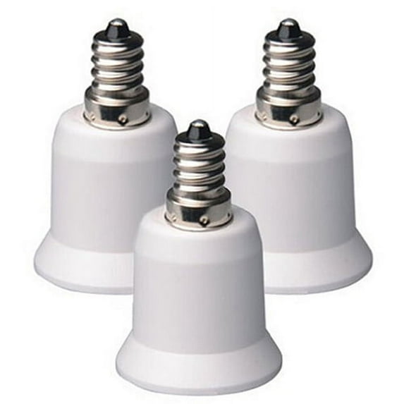 Fairnull Heat Resistant No Fire Hazard E12 to E26 / E27 Adapter Bulb Socket Converter