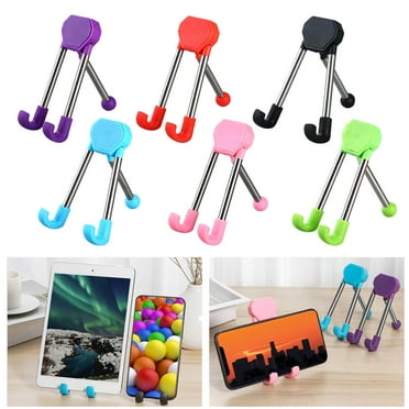 Fairnull Mobile Phone Holder Stable Rotary Strong Carrying Capacity Anti-slip Foldable Hold Phone Aluminum Anti-skid Desktop Tablet Stand Mobile Phone Accessories