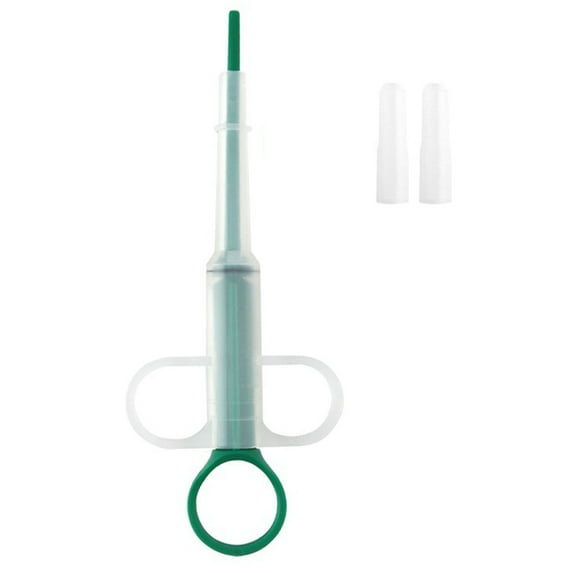 Fairnull Pet Dog Cat Tablet Pill Gun Piller Push Dispenser Medicine Water Syringe Feed