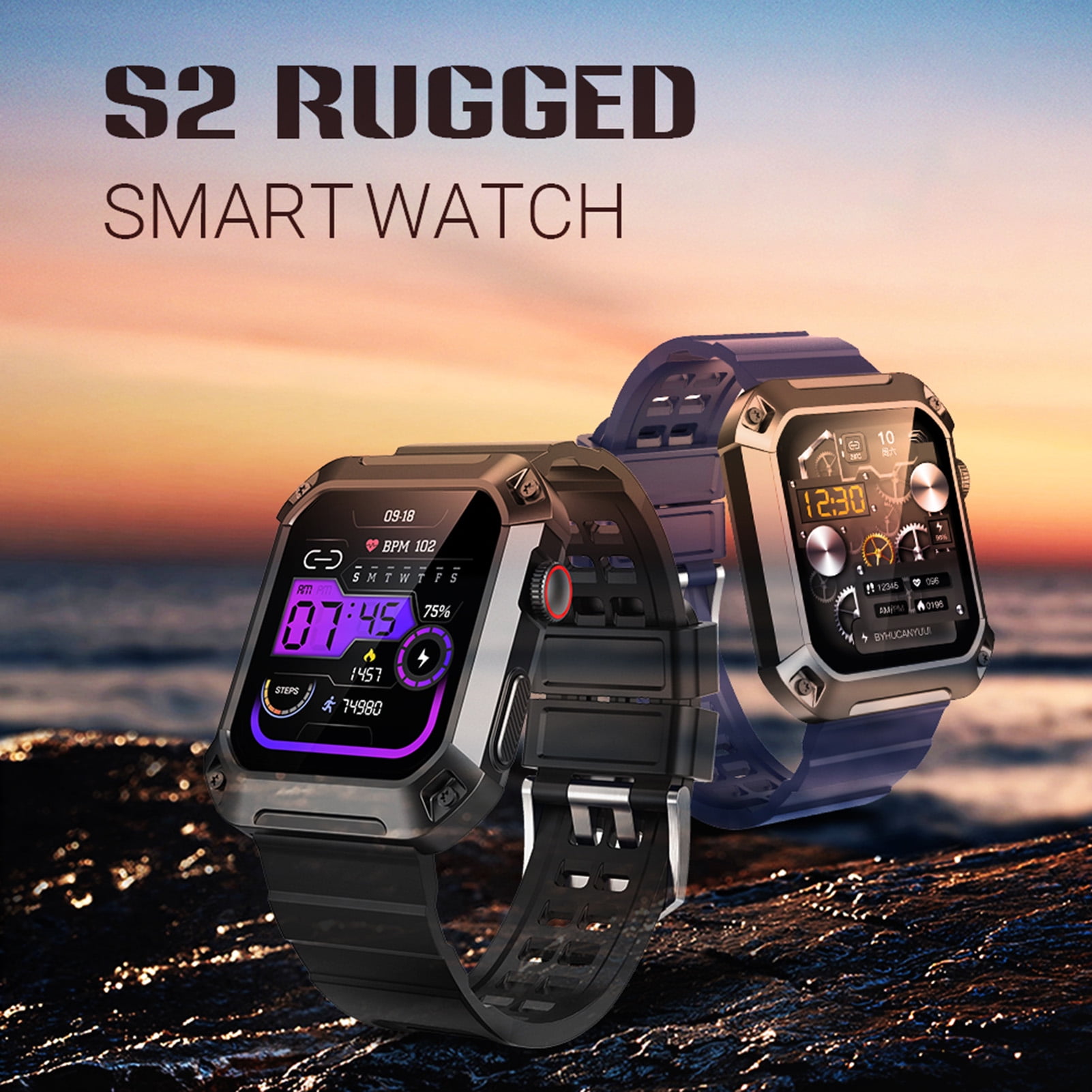 Fairnull ROGBID S2 Wrist Smart Watch 1.83 Inch Screen Bluetooth