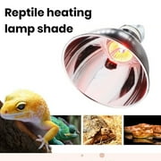Fairnull Reptile Heat Lamp Fixture Heat-Resistant Universal Easy Installation Deep Dome Reptile Light Fixture with Power Cable
