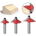 thumbnail image 1 of Fairnull Router Bit Sharp Edge High Strength Alloy 8mm Round Shank Carbon Steel Router Bit for Woodworking Engraving Trimming, 1 of 10