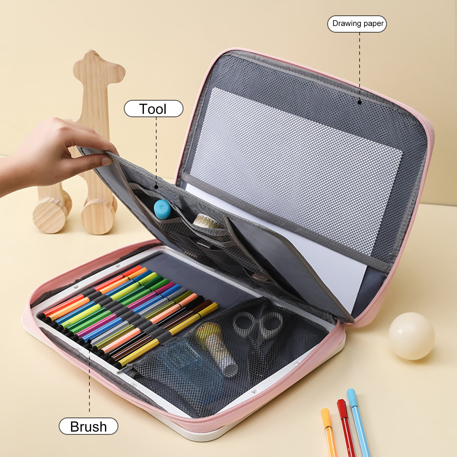 Practice Drawing Board With Dimmable LED Light Effects Perfect For Kids  That Loves Sketching - Thebitbag
