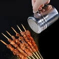 thumbnail image 1 of Fairnull Spice Shaker with Lid Handle Medium Hole Parmesan Cheese Shaker Dishwasher Safe Stainless Steel Spice Seasoning Chili Flakes Dispenser Kitchen Supplies, 1 of 10