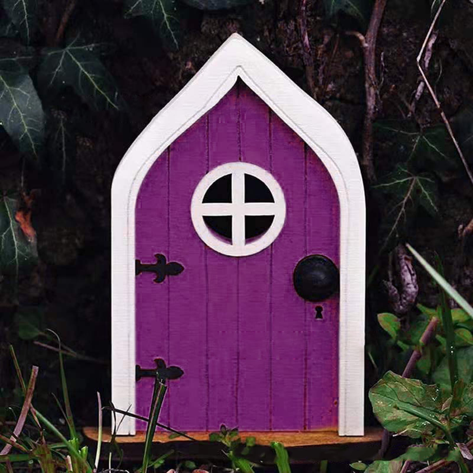 Fairnull Tree Statue Window Door Design Weather Resistant Wood Garden