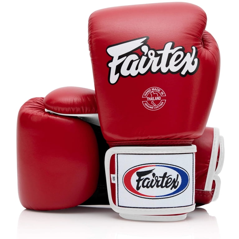 Fairtex BGV1 Red/Black/White Muay Thai Boxing Glove - Walmart.com