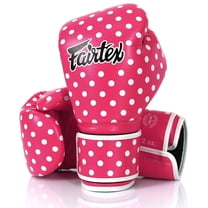 Fairtex BGV14P Polka Dot Muay Thai Boxing Glove