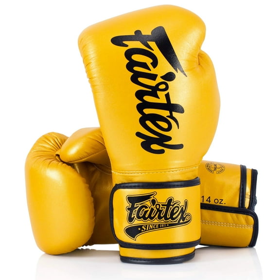 Fairtex BGV18 Gold Muay Thai Boxing Glove