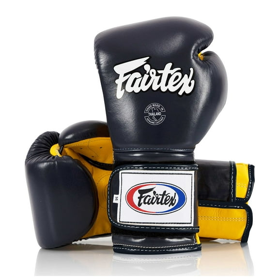 Fairtex BGV9 Mexican Style Blue Yellow Blue Muay Thai Boxing Glove - Heavy Hitter