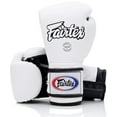 thumbnail image 1 of Fairtex BGV9 Mexican Style White Blue Palm Muay Thai Boxing Glove - Heavy Hitter, 1 of 5