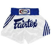 Fairtex "BLUE STRIPES" Muay Thai Kickboxing Shorts - BS0655