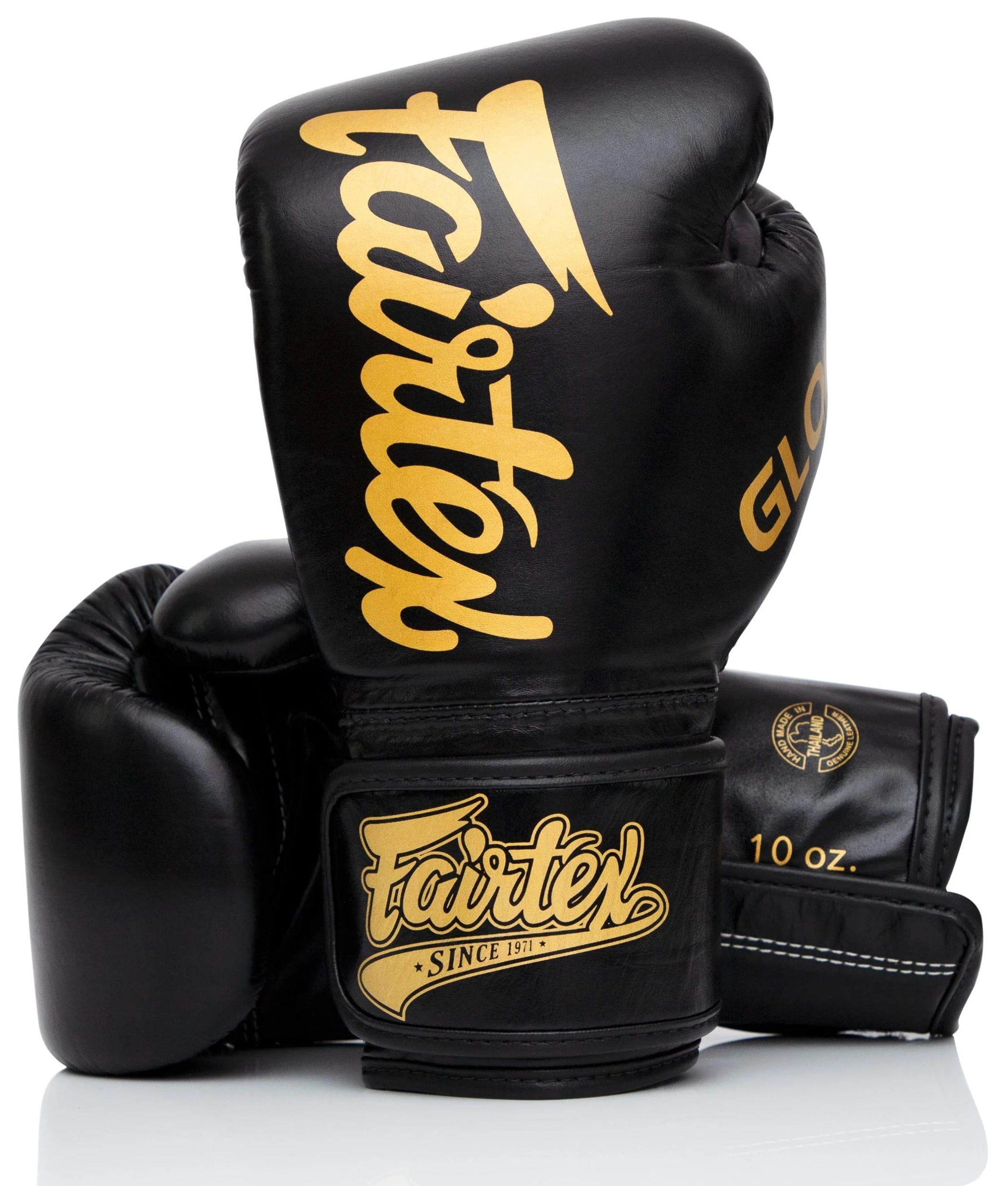 Fairtex Glory Kickboxing Gloves - Limited Edition BGVG1 -Black -16oz