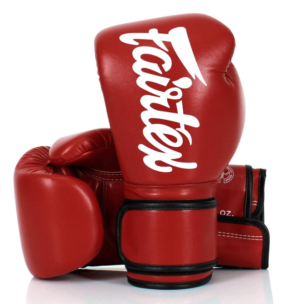 Fairtex Microfibre Boxing Gloves Muay Thai Boxing - BGV14 (Red