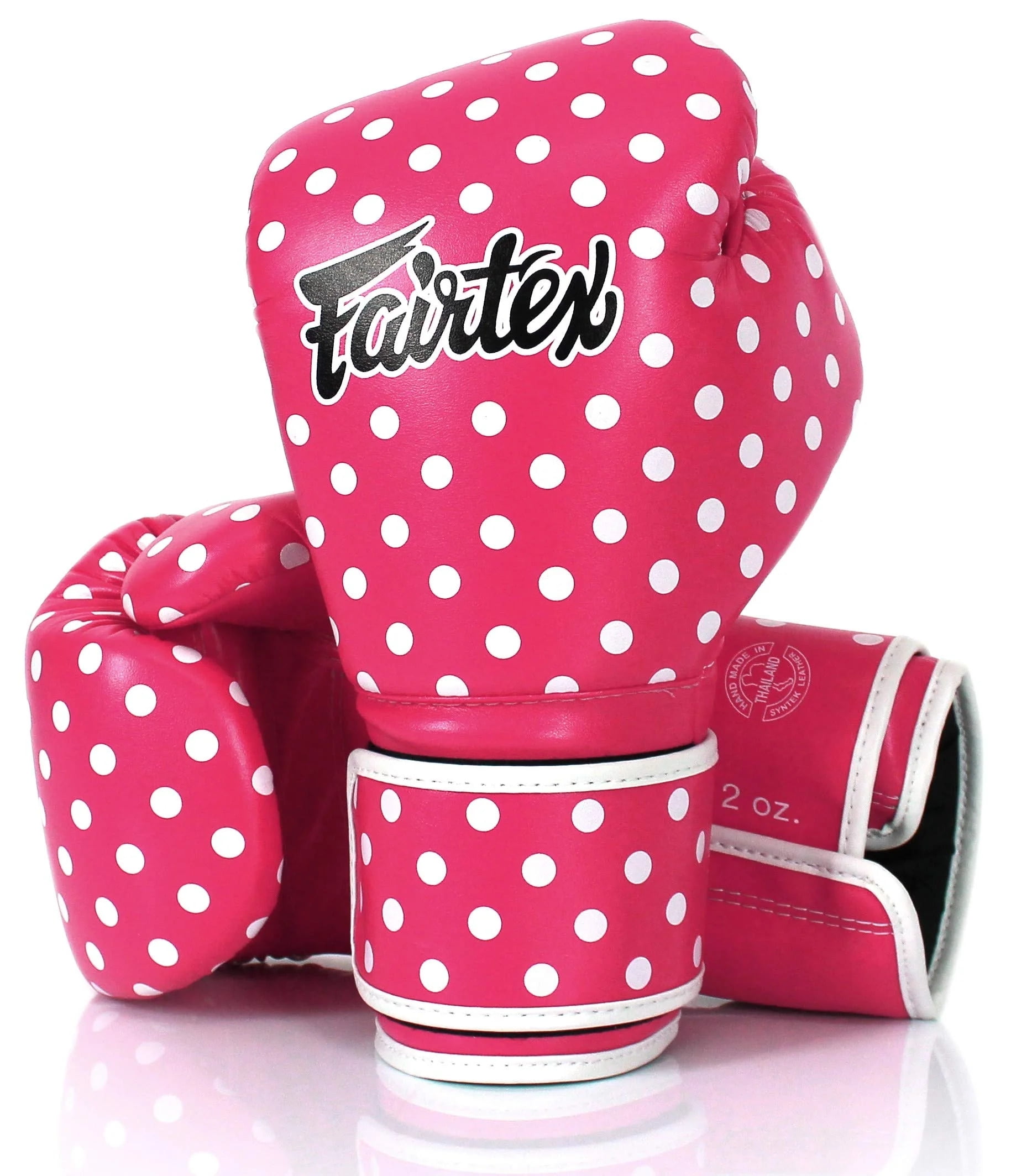Fairtex BGV14P Polka Dot Muay Thai Boxing Glove
