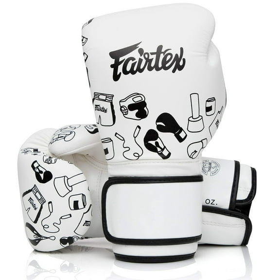 Fairtex BGV14W Graffiti Muay Thai Boxing Glove
