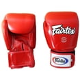 thumbnail image 1 of Fairtex Muay Thai Boxing Gloves BGV1 Training & Sparring All Purpose Gloves - Solid Red 12 oz, 1 of 2