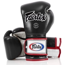Fairtex BGV9 Mexican Style Black/White/Red Muay Thai Boxing Glove - Heavy Hitter