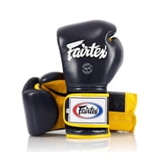 Fairtex BGV9 Mexican Style Blue Yellow Muay Thai Boxing Glove - Heavy Hitter