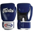 thumbnail image 1 of Fairtex Muay Thai-Style Sparring Gloves 16 oz Navy Blue / White, 1 of 2