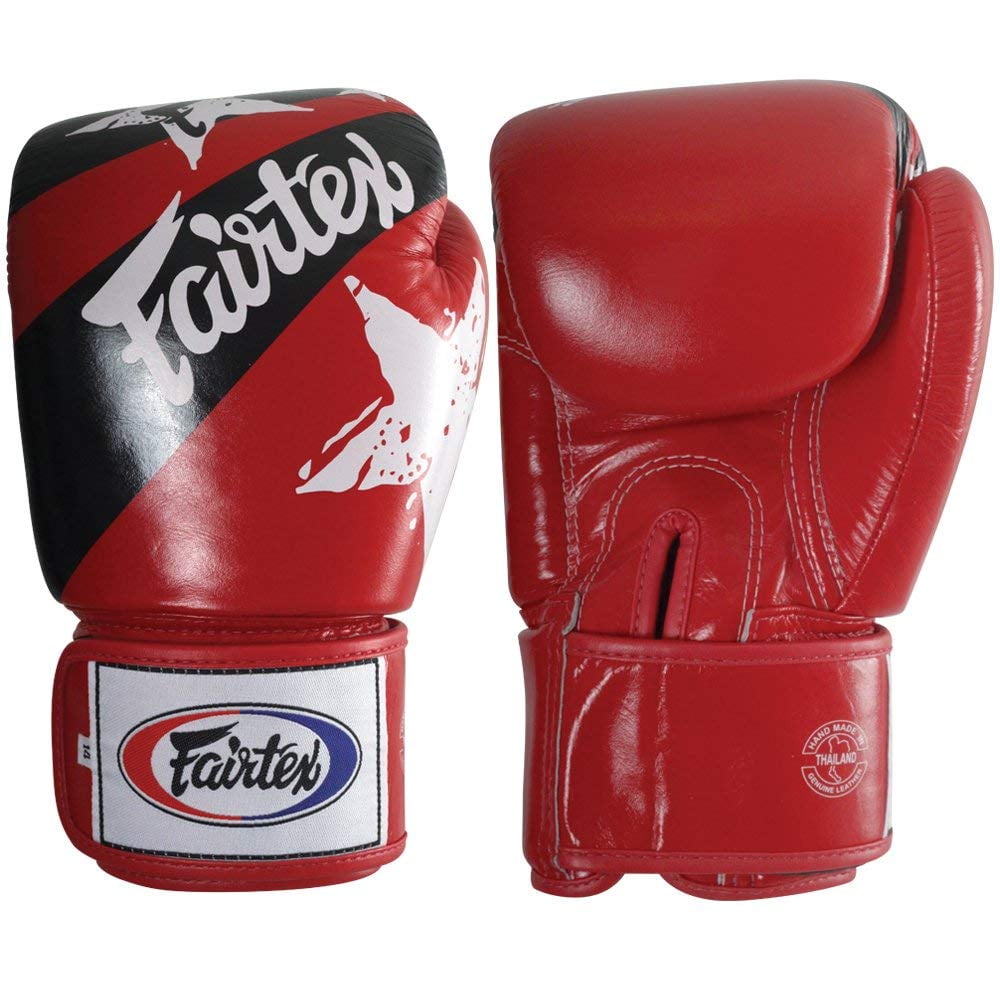 ボクシング fairtex 12oz Fairtex Muay Thai-Style Sparring Gloves 12 oz Navy Blue