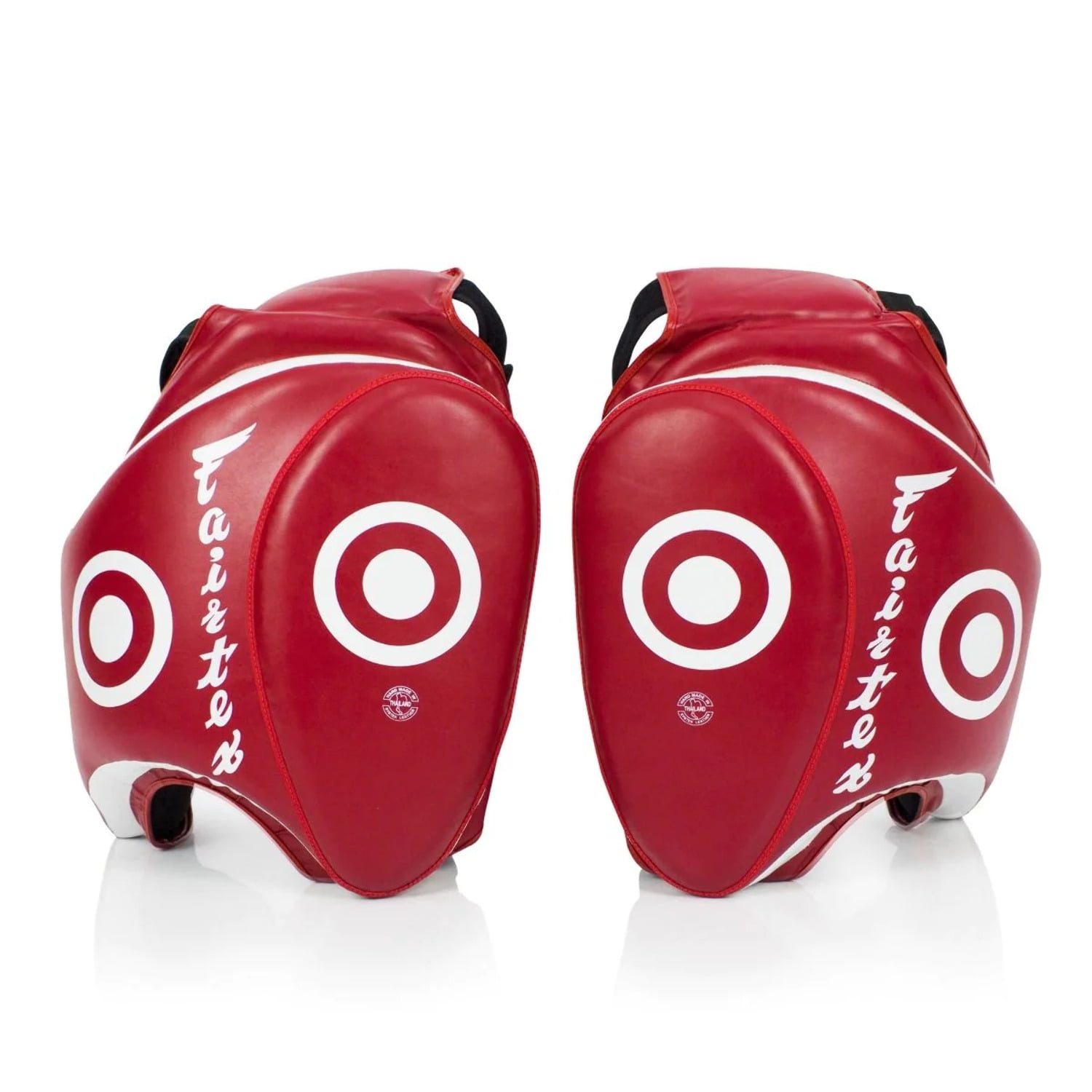 Guanti Da Passata Fairtex Ultimate Contoured FMV9 Nero-rosso