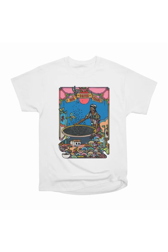 Fairtrade Coffee T-Shirt Tee Gift For Him Merch For Her Apparel For Friend