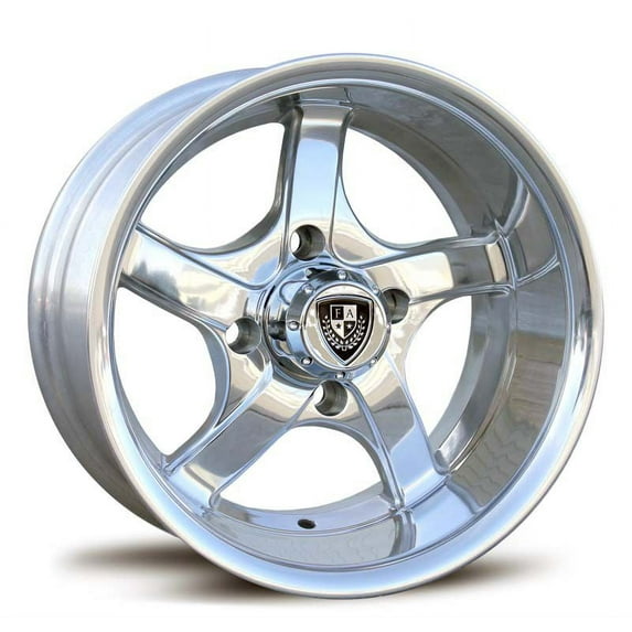 Fairway Alloys Aluminum Rim FA137 RALLYE 12X6in Hand Polished Finish, FA-137-P