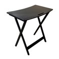 thumbnail image 1 of Fairway Avenue Home 26"W Bamboo Folding Personal Table, Black, 1 of 7